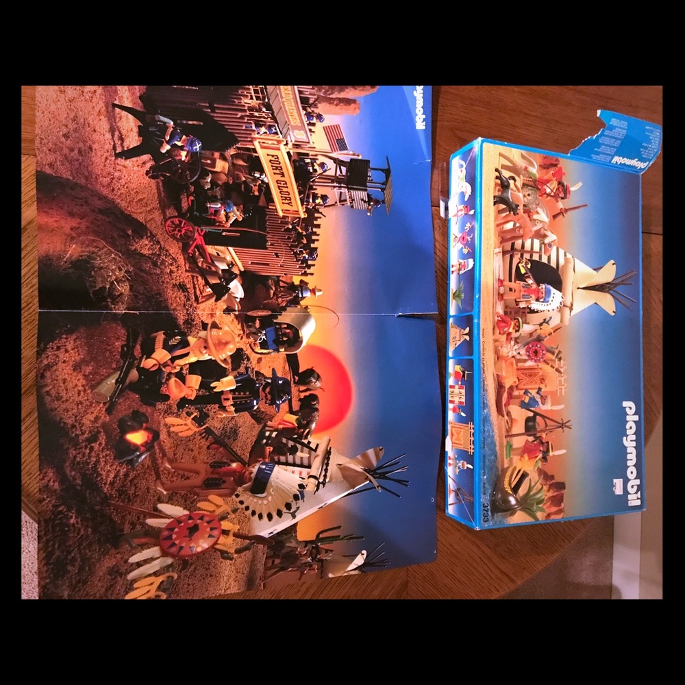 Playmobil Fort Glory and Playmobil Indian Village